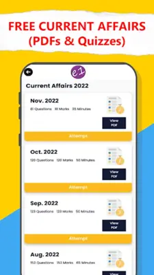 e1 coaching center (SSC exams) android App screenshot 4